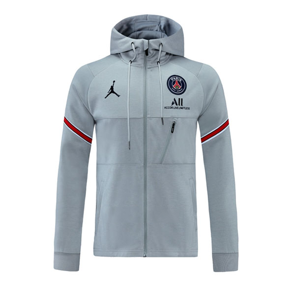 Chaqueta con Capucha Paris Saint Germain 2021/22 Gris